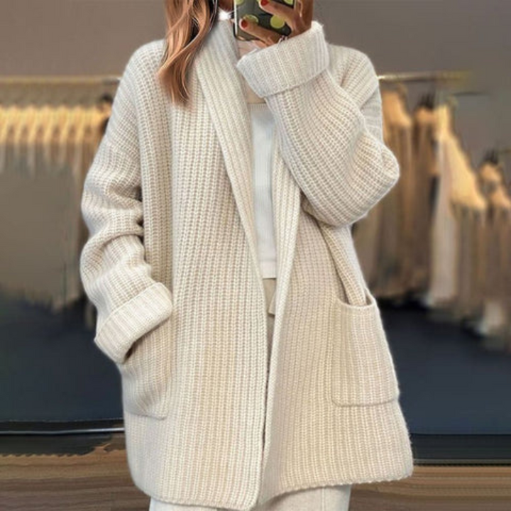 Hayden Isabella™ | Öppen Stickad Cardigan