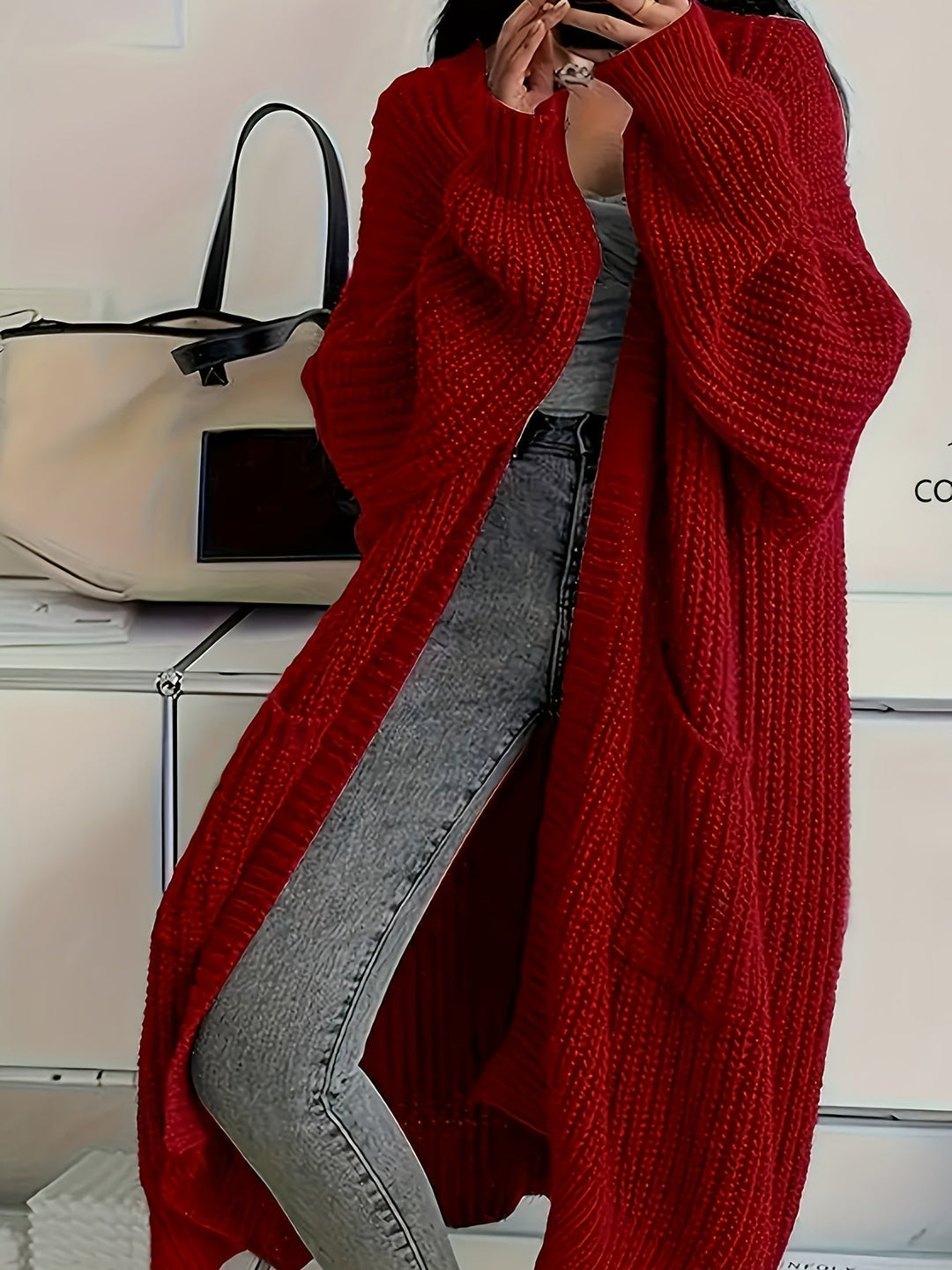 Alice | Mysig Självförtroende Longline Cardigan