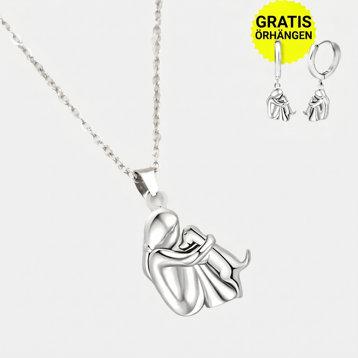 Alva™ | Hug-halsband med örhängen