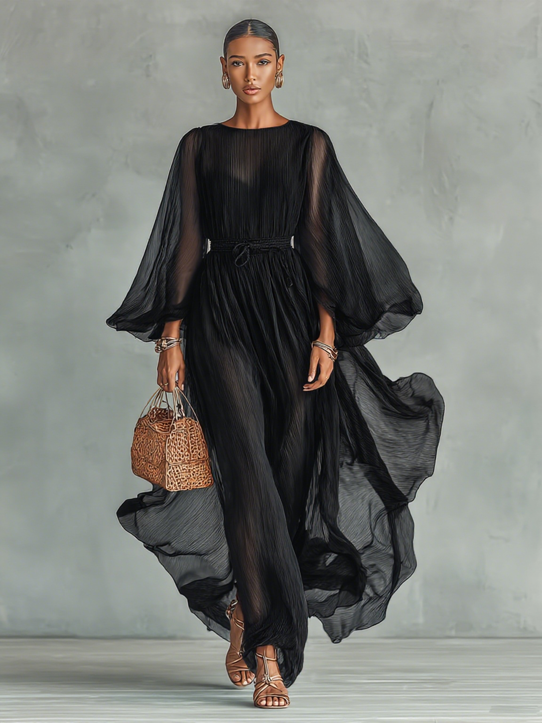 Greta | Elegant Maxi Klänning