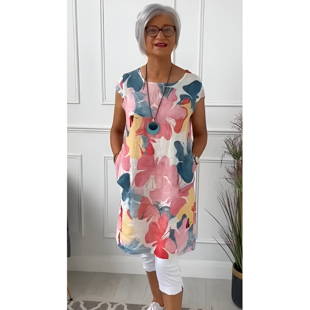 LINDA | BLOOM TUNIC KLÄNNING