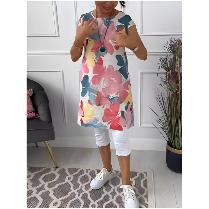 LINDA | BLOOM TUNIC KLÄNNING