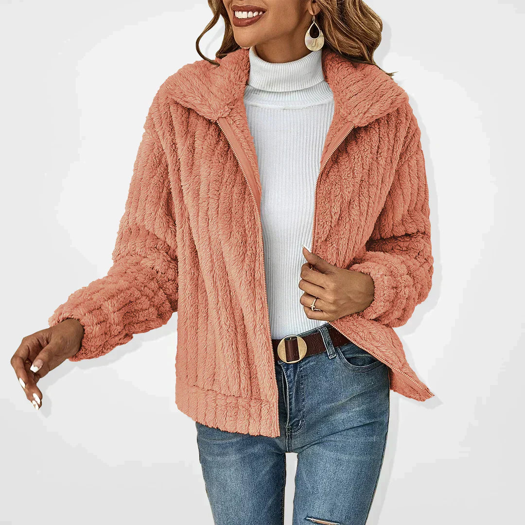 Iris | Elegant Fjäderjacka