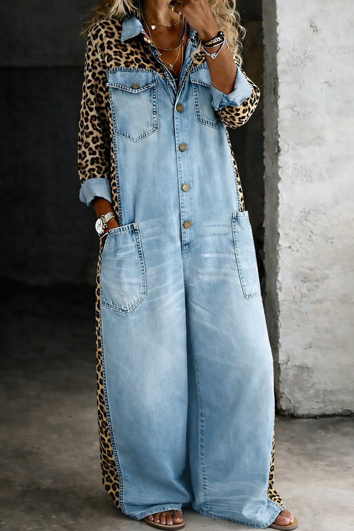 Amanda™ | Skjortjumpsuit