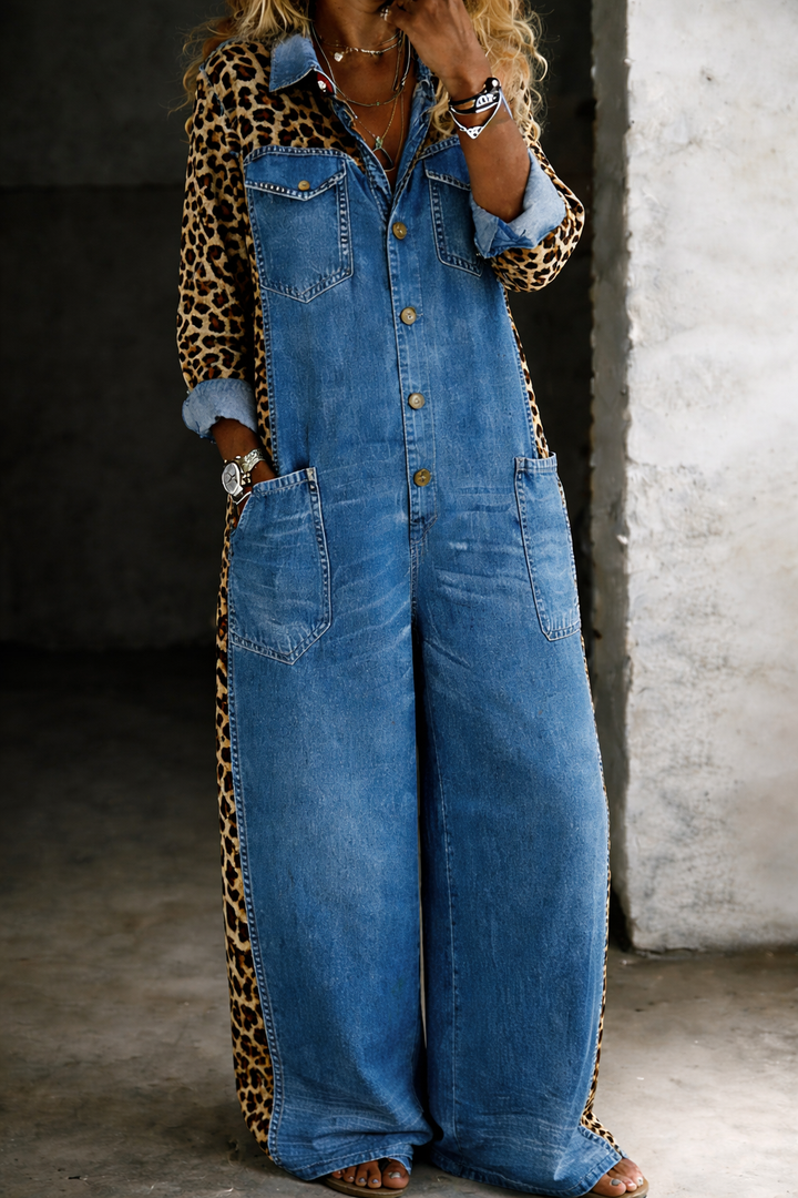 Amanda™ | Skjortjumpsuit