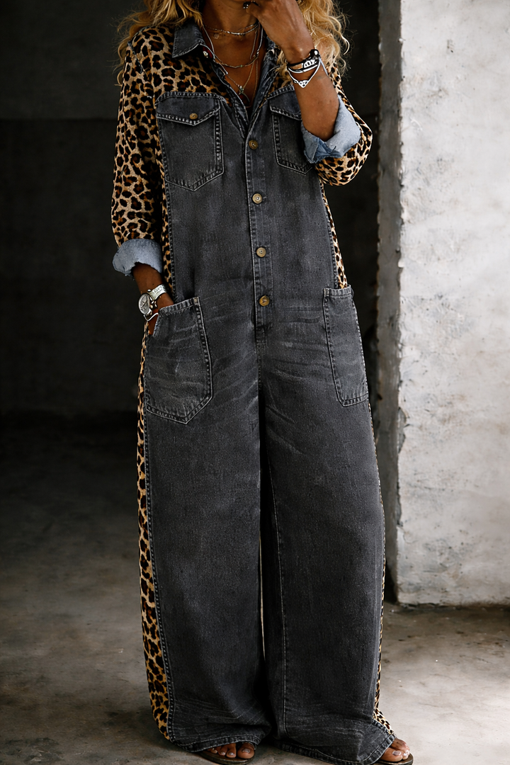 Amanda™ | Skjortjumpsuit
