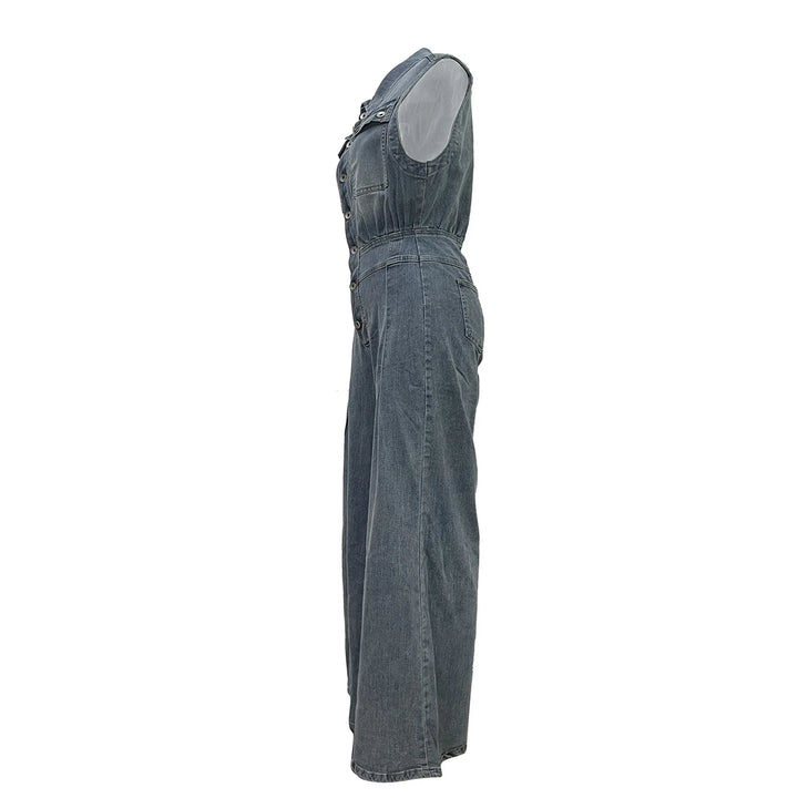 Stella™ | Denim Jumpsuit Vida
