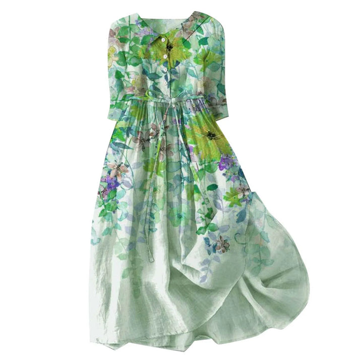 GlamMouris™ | Elegant klänning med knappar