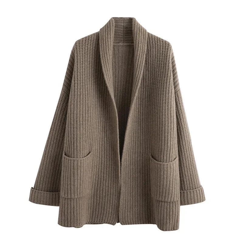 Hayden Isabella™ | Öppen Stickad Cardigan