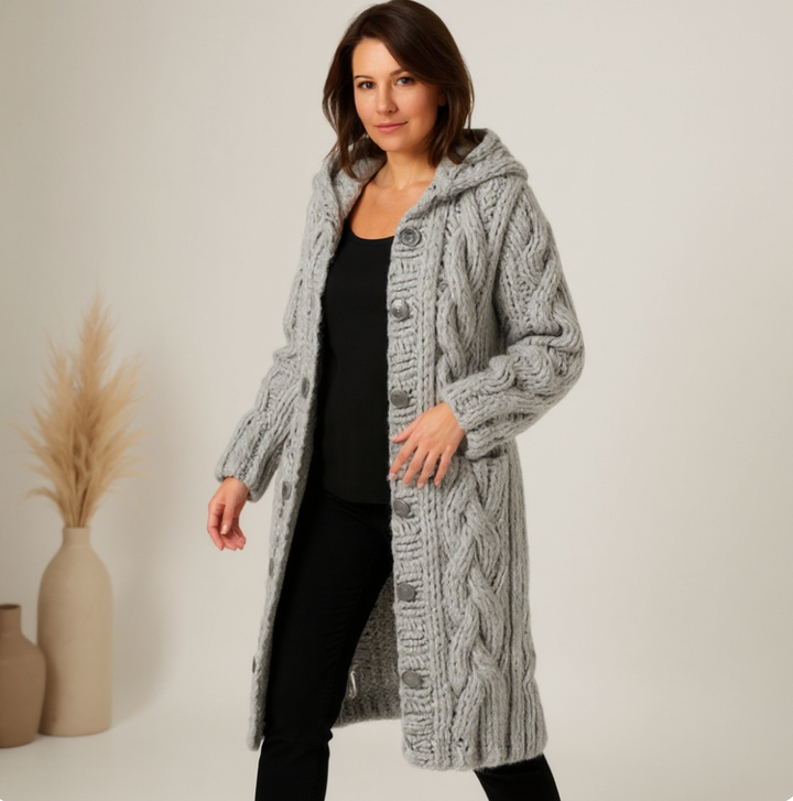 Karin - Elegant Mysig Kappa Med Mage Täckning