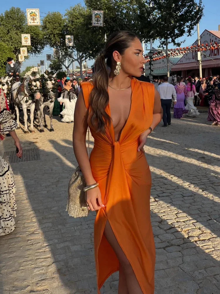 Sophia™ | Elegant plisserad klänning