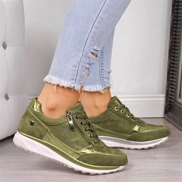 Ginette™ | Ortopediska sneakers