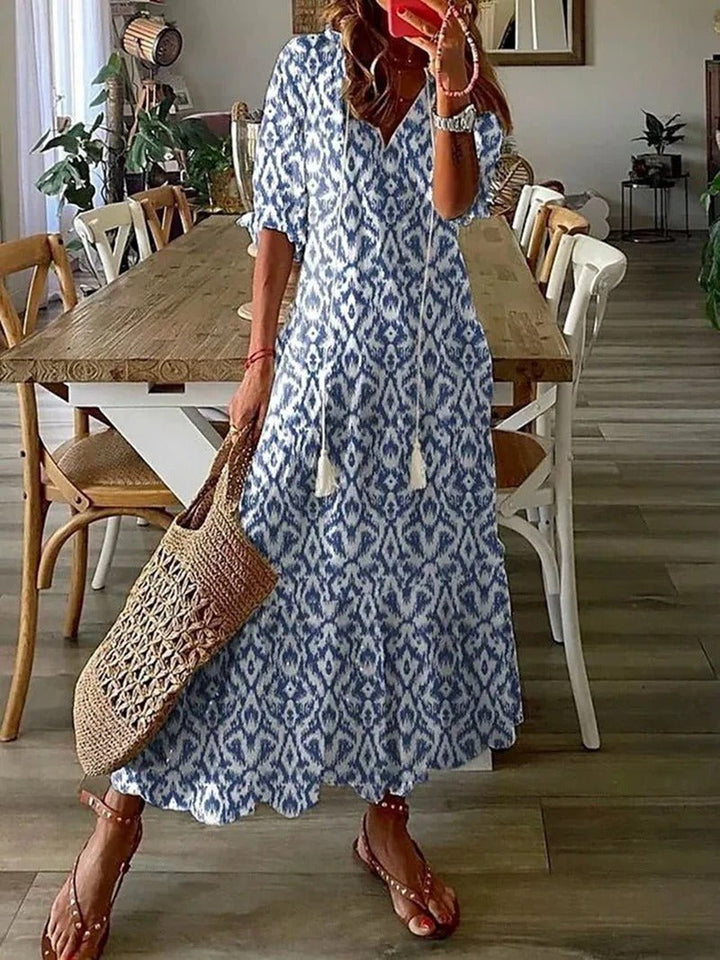 Lana™ | Maxiklänning i boho-stil