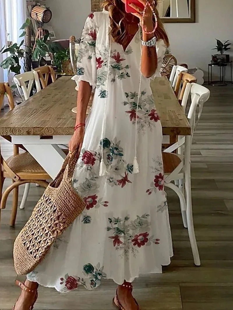 Lana™ | Maxiklänning i boho-stil