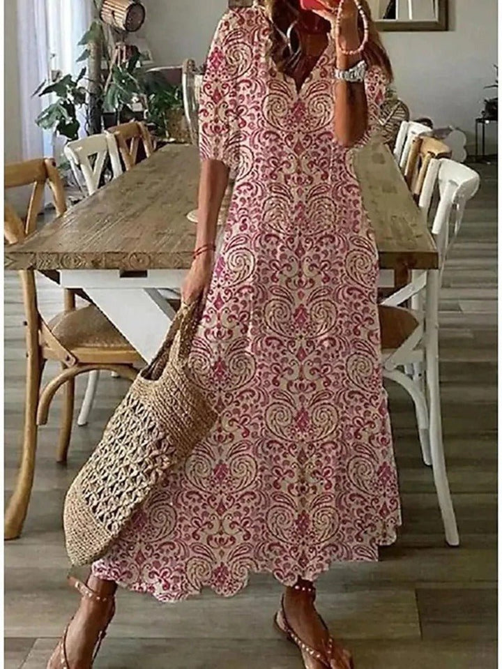 Lana™ | Maxiklänning i boho-stil