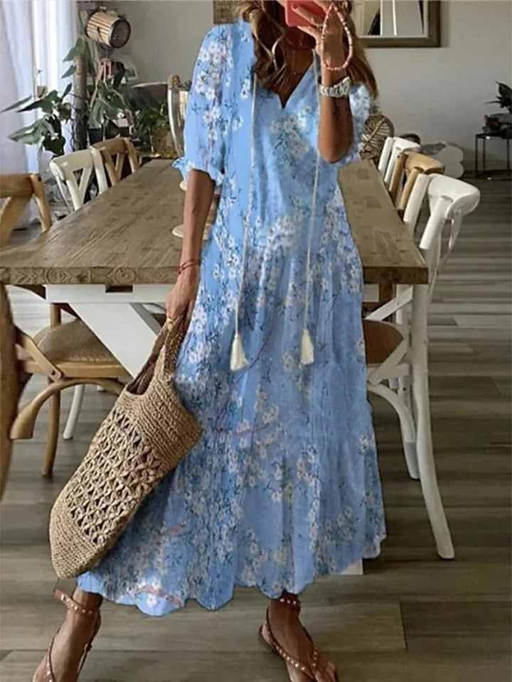 Lana™ | Maxiklänning i boho-stil