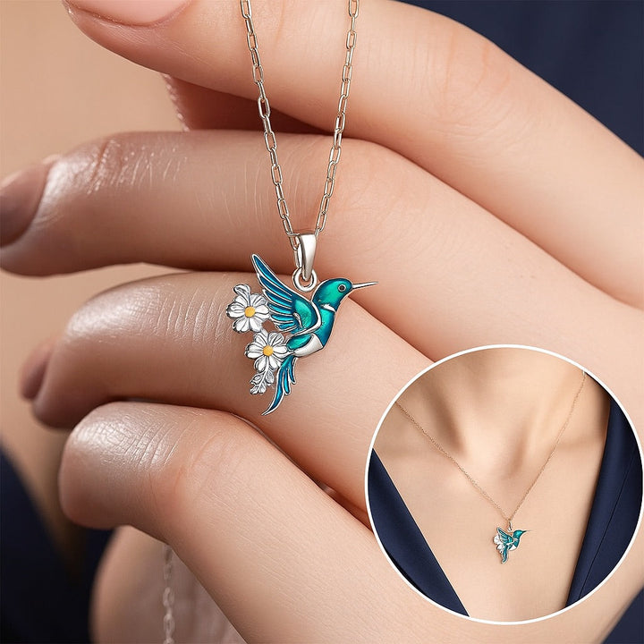 Leif™ | Kolibri-halsband med örhängen