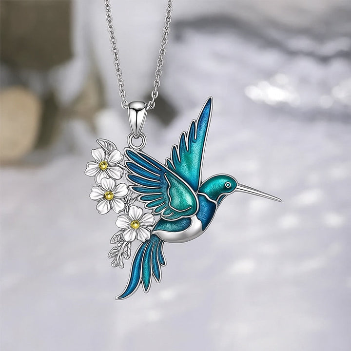 Leif™ | Kolibri-halsband med örhängen