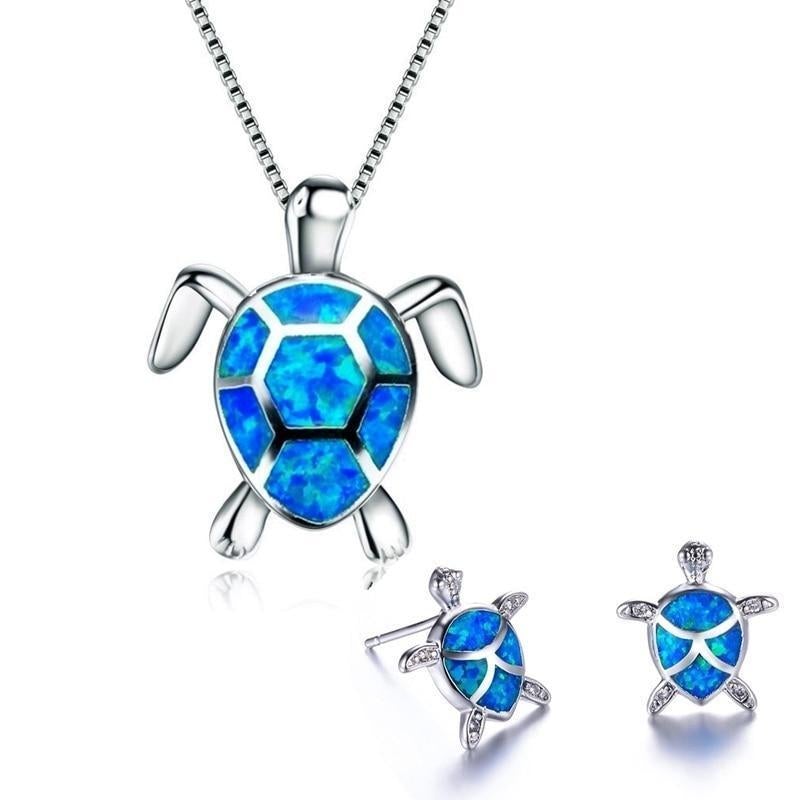 Elsa™ | Halsband med havssköldpadda