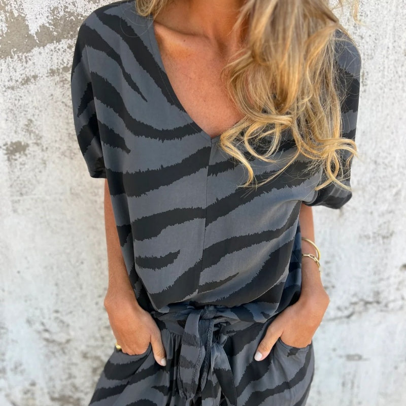 Wynn - Set med safariprint