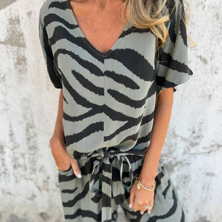 Wynn - Set med safariprint